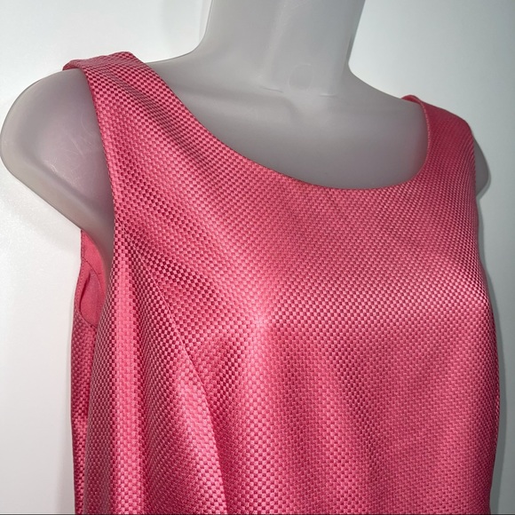 Cynthia Howie Sleeveless Pink Sheath Dress Size 8 - Picture 2 of 7